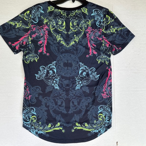 Guess Black and Neon Graphic Tee - Picture 3 of 3